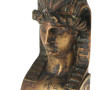 Presse-papier "Tête d'égyptienne", bronz