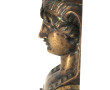 Presse-papier "Tête d'égyptienne", bronz