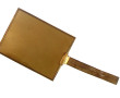 Minaudière en métal doré, formant nécess