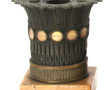 Encrier formant porte-plume, époque XIXè