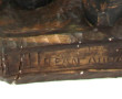 "Chasseur breton au lièvre", sujet en bo