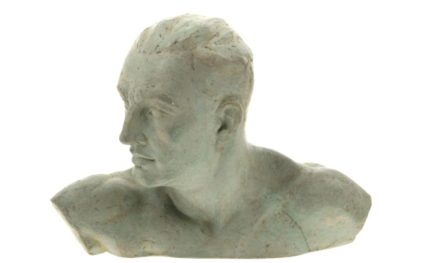 Henri BARGAS (Xxème) - "Buste d'homme", 