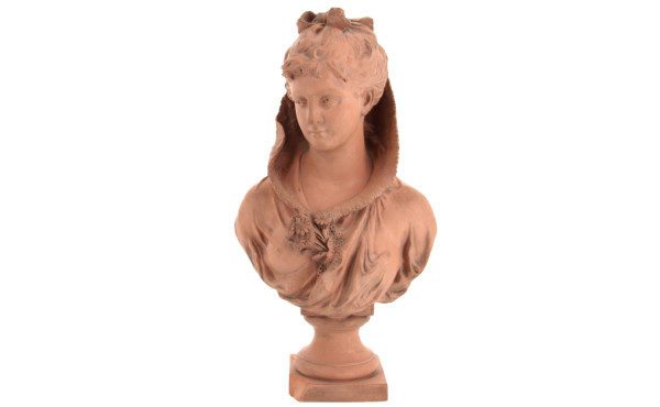 Mathurin MOREAU (1822-1912) "Buste de je