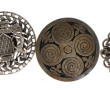 Lot de 7 broches en métal à thématique b