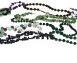 Lot de 8 colliers dont améthyste, œil de