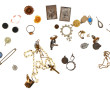 Lot de bijoux fantaisie ancien dont broc