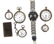 Lot de montres et divers : 2 montres gou