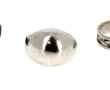 Lot de 3 bagues en argent, poids 11,70 g