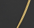 Chaîne en or jaune 18 cts, poinçon tête 