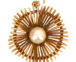 Pendentif en or jaune 18 cts, non poinço