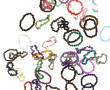 Lot d'environ 50 bracelets fantaisie