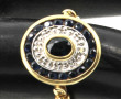 Bague en or jaune 18 cts, poinçon tête d
