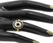 Bague en or jaune 18 cts, poinçon tête d