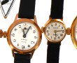 FLAMOR et GISCA - Lot de 4 montres brace