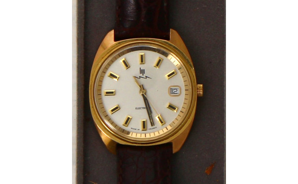 LIP - Montre du Général plaquée or mouve
