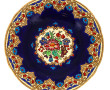 LONGWY - assiette en faïence décor flora