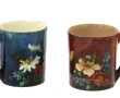 MORET-SUR-LOING - Paire de tasses litron