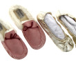 Lot de 2 paires de chaussons d'intérieur