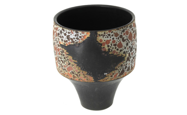 Original vase design en céramique émaill