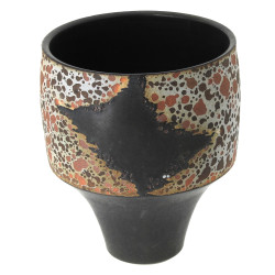 Original vase design en céramique émaill