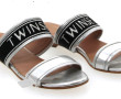 TWINSET Milano - Sandales plates femme, 
