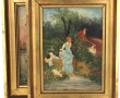 Ecole Française ou anglaise "Scènes gala