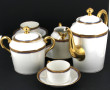 LIMOGES - Service à café en porcelaine b