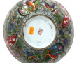 CHINE - Coupe creuse en porcelaine polyc