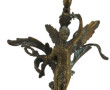 TOUSSICOURT - Vase cornet en porcelaine 
