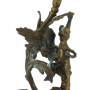 TOUSSICOURT - Vase cornet en porcelaine 