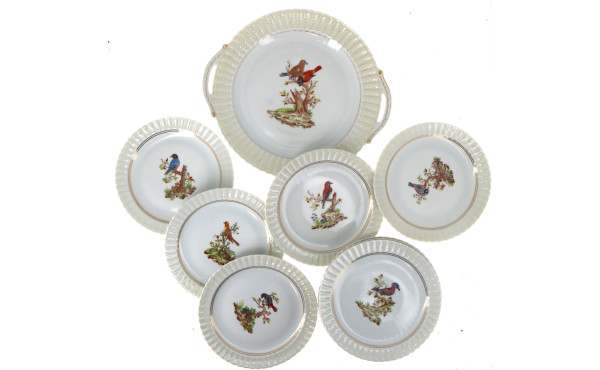 BERNARDAUD à LIMOGES - Service à gâteaux