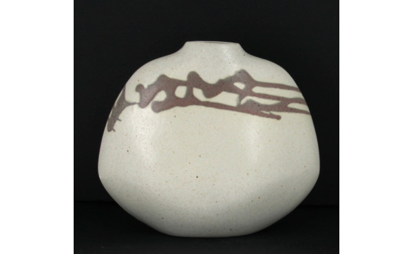 VIREBENT - Vase contemporain en porcelai