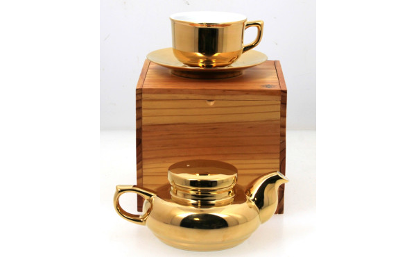 SRI LANKA - Théière, tasse et sous-tasse