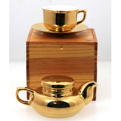 SRI LANKA - Théière, tasse et sous-tasse