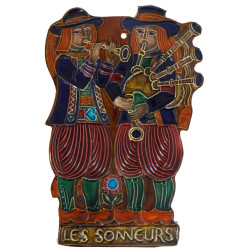TABURET Quimper - Plaque titrée "Les Son
