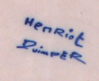 HB Quimper et Henriot Quimper - Deux pla