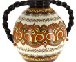 HENRIOT Quimper - Important vase à deux 