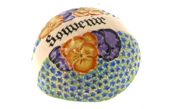 HENRIOT Quimper - Médaillon "souvenir" e