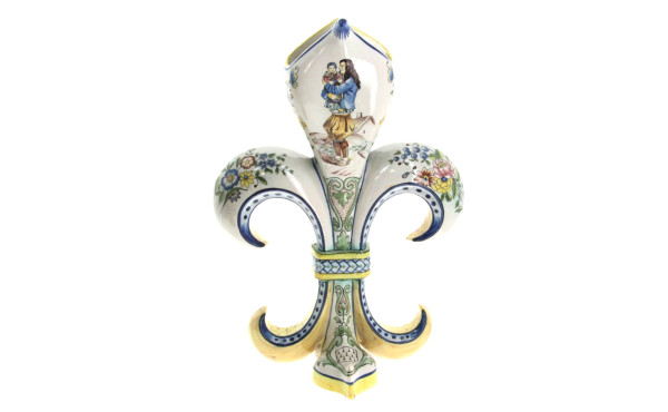 HB (vieille marque) - Important vase en 