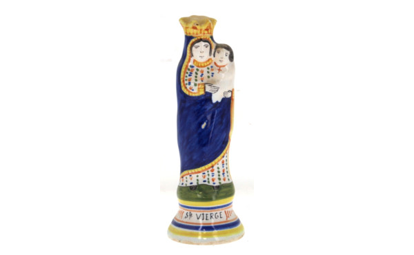 HENRIOT Quimper - "Ste Vierge", statuett