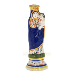 HENRIOT Quimper - "Ste Vierge", statuett