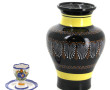 HB QUIMPER - Vase balustre en faïence pe