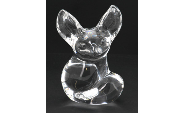 DAUM France - "Fennec", sujet en cristal