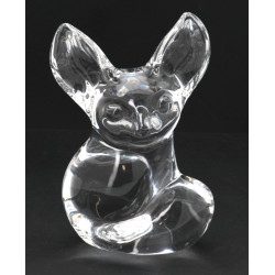 DAUM France - "Fennec", sujet en cristal