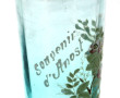 Verre timbale ancien en verre émaillé à 