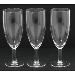 24 flûtes en verre