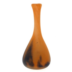 LE VERRE FRANCAIS - Vase soliflore en ve