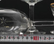 Eléments de service de verres à pied anc