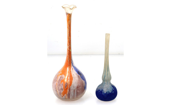 DAUM Nancy - Vase soliflore en verre dan