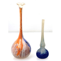 DAUM Nancy - Vase soliflore en verre dan